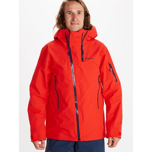 Marmot Freerider Ski Jacket For Mens Red ENO476091